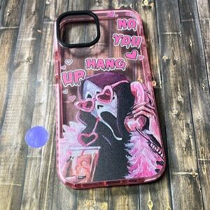 5for$10 Pink Scream Ghostface You Hang Up Horror iPhone 13 Phone Case NWT